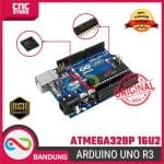 Arduino UNO R3 ATMEGA328P DIP ATMEGA 16U2 Compatible - Tanpa Kabel untuk Proyek DIY