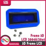 2004 20 X 4 LCD FRAME 3D PRINTER CASE 20X4 ARDUINO BIRU