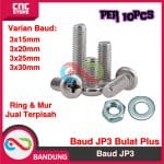 10PCS MUR 3MM HEX NUT 3MM FOR SPACER JP3 M3 HEX NUTE BAUD 3MM