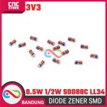 10pcs Zener Diode 0.5W 1/2W SOD80C LL34 SMD 3V3 - Image 4