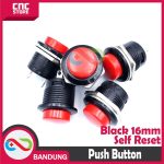 PUSH BUTTON NON LOCKING 16MM SELF RESET WARNA MERAH - Image 5