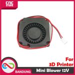 MINI BLOWER FAN 4X4X1CM COOLING TURBO 12V FOR 3D PRINTER - Image 2
