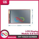 LCD DISPLAY MODULE 3.6 INCH TFT TOUCH SCREEN FOR UNO R3 MEGA2560 - Image 4