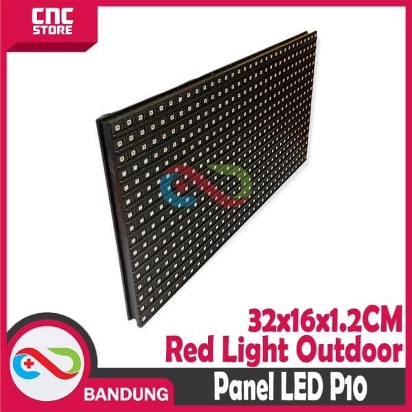 PANEL LED P10 RED LIGHT OUTDOOR PLUS KABEL