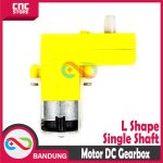 RODA + MOTOR BENTUK L GEAR MOTOR DC - Image 3
