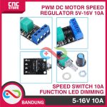 PWM DC Motor Speed Regulator 5V-16V 12V Speed Switch 10A Switch Function LED Dimming Dimmer Adjustable - Image 4