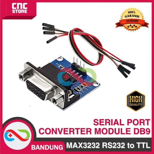 MAX3232 RS232 TO TTL SERIAL PORT CONVERTER MODULE DB9