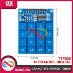 TTP226 8 CHANNEL DIGITAL CAPACITIVE SWITCH TOUCH SENSOR FOR ARDUINO - Image 7