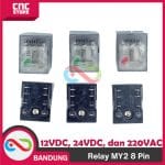 RELAY 8 PIN MY2 - RELAY MY2 12V 24V 220V RELAY MY2N 8 PIN MY-2 MY-2N RELAY 8PIN -12VDC