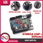 ARDUINO UNO WIFI R3 ESP82660 32MB FLASH CH340G + MICRO USB - Image 3