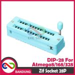 ZIF SOCKET DIP-28 DIP 28P 28 PIN IC UNIVERSAL FOR ATMEGA - Image 3