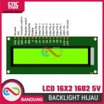 LCD Character 16x2 1602 5V – Modul Layar Hijau dengan Backlight, Tanpa I2C - Image 4