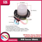 SR602 PIR MOTION SENSOR MODULE INFRARED HIGH SENSITIVITY FOR ARDUINO - Image 3