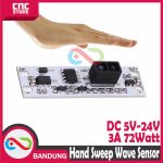 HAND SWEEP WAVE SENSOR SWITCH MODULE 5V 12V 24V 72W - Image 3