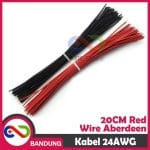 WIRE ABERDEEN RED WIRE CONECTING ELECTRONIC 20CM 24AWG - Image 3