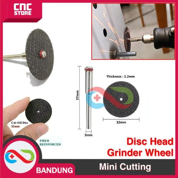 MINI CUTTING DISC HEAD GRINDING WHEEL Mini Bor Mini Gerinda Lengkap Bisa Untuk Plastik Besi
