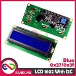 LCD 1602 CHAR BLUE BACKLIGHT WITH I2C SERIAL INTERFACE MODULE - Image 5