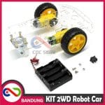 KIT SMART CHASSIS 2WD ROBOT CAR FRAME MOBIL ARDUINO RASPBERRY CHASIS - Image 3