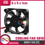 Mini Fan DC Brushless 5010 5V 12V 24V RAM Cover Fan – Kipas Pendingin Elektronik 5x5x1CM / 5CM Cooling Fan - Gambar 4