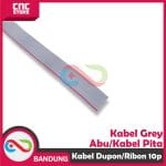 KABEL GRAY ABU 1M FLAT PITA RIBON DUPONT IDC 10P 10 PIN IDC ASP ISP - Image 2