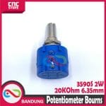 POTENTIOMETER BOURNS MULTI TURN 3590S 20K 2W POTENSIO POTENTIO