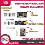MINI NRF24L01 VERSION SMD WIRELESS MODULE POWER ENHANCED VERSION - Image 3
