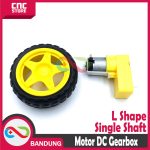 RODA + MOTOR BENTUK L GEAR MOTOR DC - Image 4
