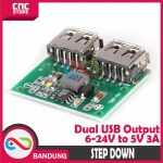 STEP DOWN DC DC 9V - 24V TO 5V 3A DUAL USB OUTPUT CHARGING MODULE - Image 3