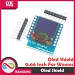 OLED SHIELD 0.66 INCH FOR WEMOS D1 MINI - Image 4