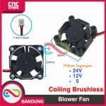 COOLING FAN Brushless FAN 3010 DC 5V 12V 24V FOR 3D PRINTER ROUTER Set-Top Box 30X30 MM KIPAS 12V