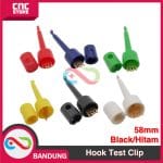 HOOK CLIP TEST 58MM KLIP PENJEPIT CONNECTOR KAIL PENGAIT IC BLACK - Image 2