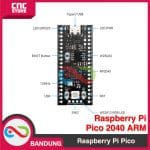 RASPBERRY PI PICO RP2040 RP 2040 ARM MICROCONTROLLER BOARD MICROPYTHON - Image 5
