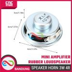 Speaker Mini 3W 4R Dedicated Rubber 4CM – Amplifier Kecil dengan Suara Kualitas Tinggi - Image 2
