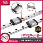 MGN12 400MM 40CM LINEAR RAIL GUIDE INCLUDE MGN12H BEARING BLOCK