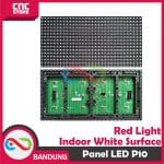 PANEL LED P10 RED LIGHT OUTDOOR WHITE SURFACE PLUS KABEL