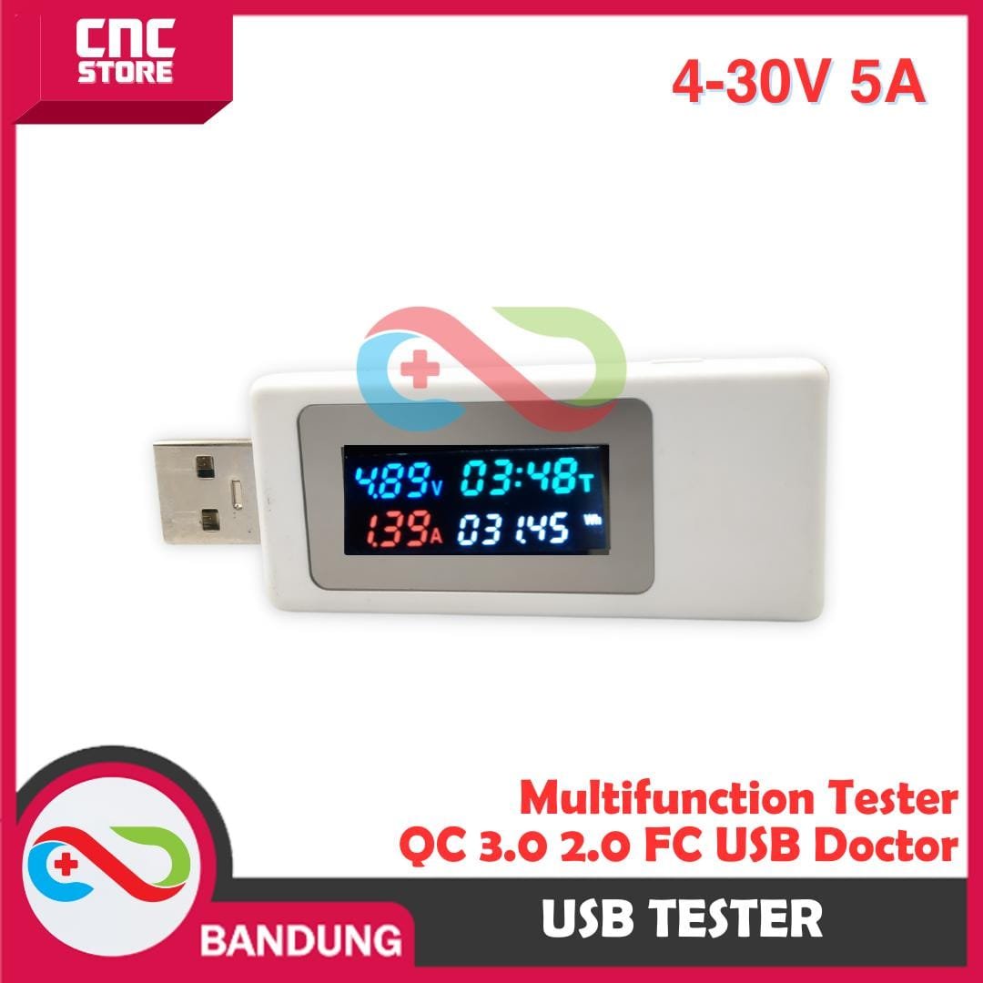 f5fbed3e-92b2-4a7f-a314-20d41860eb7c.pngtplv-aphluv4xwc-origin-jpeg.jpeg USB TESTER 4-30V 5A MULTIFUNCTION TESTER QC 3.0 2.0 FC USB DOCTOR NEW VERSION - Image 1