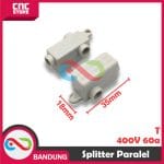 TERMINAL BLOCK BLOK KONEKTOR SPLITTER PARALEL KABEL HIGH POWER CONNECTOR  400V 60A T CABANG