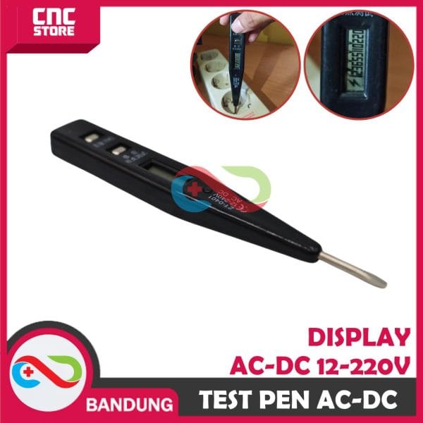 TEST PEN DIGITAL TESTPEN OBENG TES PEN AC OR DC 12V-220V TESPEN