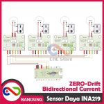 SENSOR DAYA INA219 I2C CJMCU-219 POWER METER ARUS DAN TEGANGAN I2C INTERFACE ZERO-DRIFT - Image 5