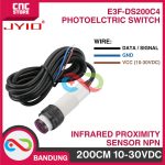 E3F-DS200C4 PHOTOELECTRIC SWITCH 200CM DC Infrared Proximity Sensor NPN E18-D200NK INDUSTRIAL - Image 5