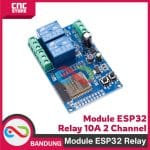MODUL ESP32 RELAY 10A 2 CHANNEL AC 220 WIFI BLUETOOTH WROOM-32E - Image 2