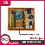 KIT RFID ESP32 IOT SMART SECURITY SYSTEM  DOORLOCK E-KTP E-TOL E-SIM DIY PROJECT - Image 4