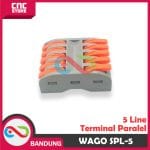 TERMINAL PARALEL 5 LINE KONEKTOR SAMBUNGAN CONNECTOR BLOCK WAGO SPL-5 - Image 3
