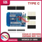 WEMOS D1 MINI ESP8266 TYPE-C 4MB LUA WIFI IOT INTERNET MCU MINI ESP8266 TYPE-C - Image 2