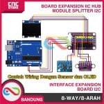 IIC HUB Modul Splitter I2C Hub Antarmuka Papan Ekspansi Board Expansion Komunikasi 8 Arah 8 Way - Image 5