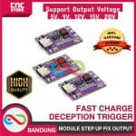 PD QC MODULE STEP UP FIX OUTPUT VOLTAGE 5V 9V 12V 15V 20V