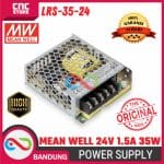 Power Supply 24V 1.5A 35W Mean Well LRS-35-24 – Adaptor Switching