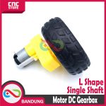 RODA + MOTOR BENTUK L GEAR MOTOR DC - Image 2