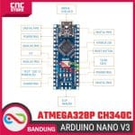 ARDUINO NANO V3 ATMEGA328P CH340C 5V BOARD - Image 4