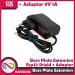 BASE PLATE EXTENSION ESP32 SHIELD ESP32 DOIT V1 30P PLUS ADAPTOR 9V 1A - Image 2